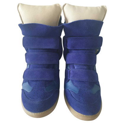 Isabel Marant Bekett Sneaker aus Wildleder in Blau
