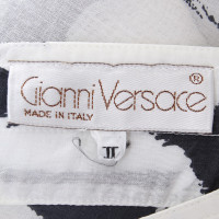 Gianni Versace Bluse mit floralem Muster