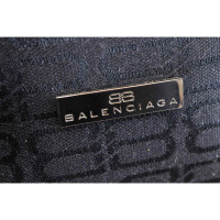 Balenciaga Sac à main en Toile en Noir