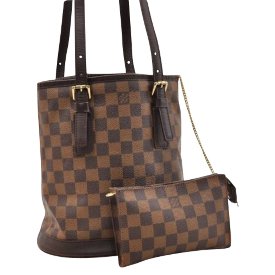 Louis Vuitton "Marais Damier Ebene Canvas"