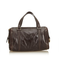 Gucci Boston Bag Leather in Brown