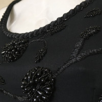 John Galliano Zwart zijden jurk.