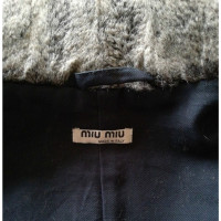 Miu Miu Manteau d'hiver en fausse fourrure