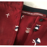 Comptoir Des Cotonniers Robe chemise courte imprimee