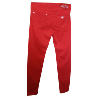 Armani Jeans Hose in Rot