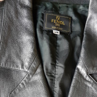 Fendi leather jacket