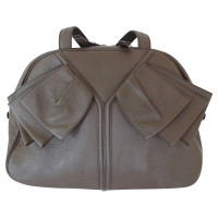 Yves Saint Laurent Tote bag Leather in Taupe