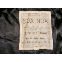 Noa Noa Veste/Manteau en Laine en Noir