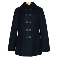 Noa Noa Veste/Manteau en Laine en Noir