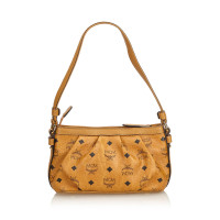 Mcm Baguette en Cuir Visetos