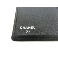 Chanel Camellia Leather Long Wallet