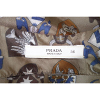 Prada Silk dress with print
