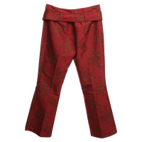 Schumacher Pants with a floral pattern