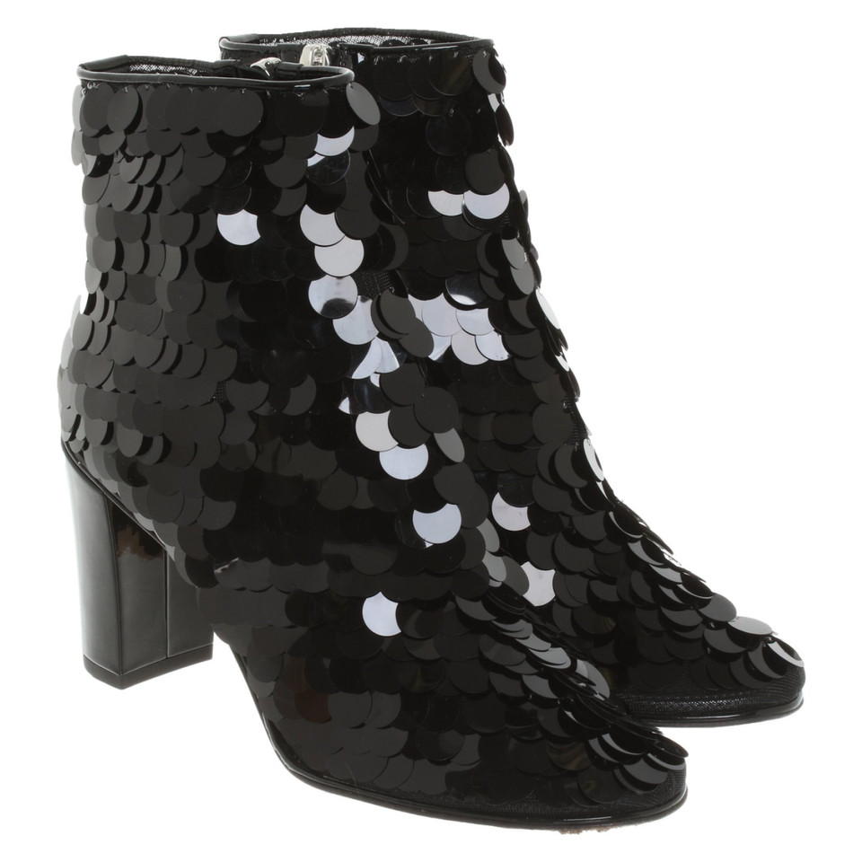 Chanel Bottes en Noir