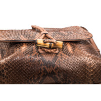 Gucci Sac à bandoulière en cuir de python