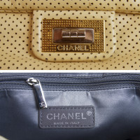 Chanel 2.55 Leer in Beige
