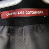 Comptoir Des Cotonniers Lana nera Cappotto