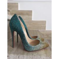 Christian Louboutin Pigalle in Groen