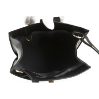 Louis Vuitton Bucket Bag aus Leder in Schwarz
