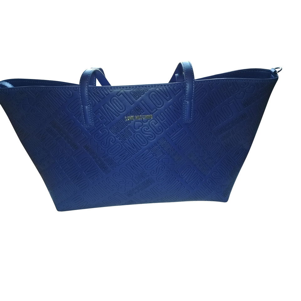 Love Moschino Shopper in Blauw