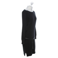 Hermès Cashmere dress in black