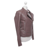 Closed Veste/Manteau en Cuir en Marron