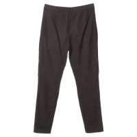 American Vintage Cotton Trousers in dark green