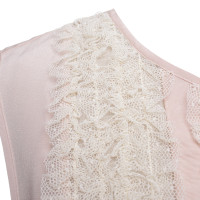 Red Valentino Blouse top in pink / cream