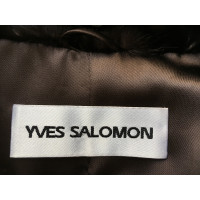 Yves Salomon veste de fourrure
