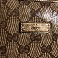 Gucci Boston Bag Leer in Goud