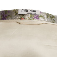 Miu Miu Jacke mit Jacquard-Muster
