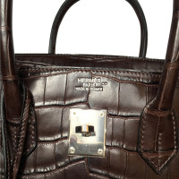 Hermès Birkin Bag 35 in Marrone