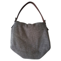 Fendi Fendi Grey Wool Handbag