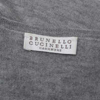 Brunello Cucinelli Kasjmier truien in grijs