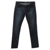 7 For All Mankind Jeans in donkerblauw