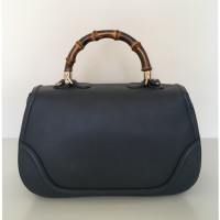 Gucci Bamboo Bag Leather in Blue