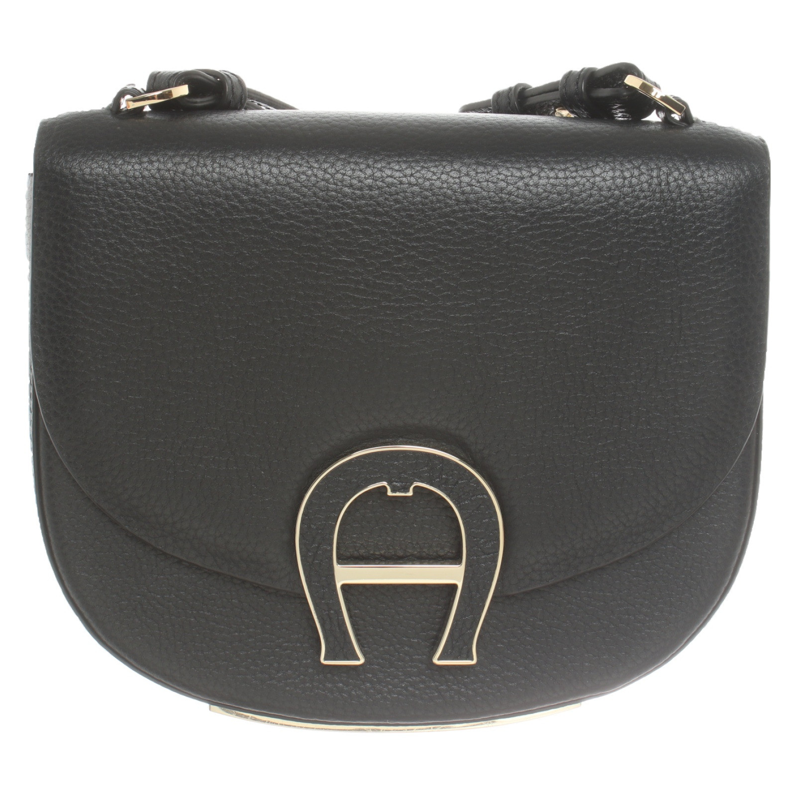 Aigner Shoulder bag Leather in Black - Second Hand Aigner bag Leather in Black gebraucht kaufen für 149€ (6237255)