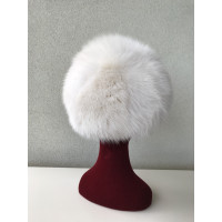 Blumarine Fox fur hat