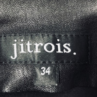 Jitrois leather skirt