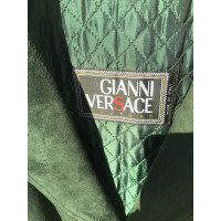 Gianni Versace Mantel aus Wildleder
