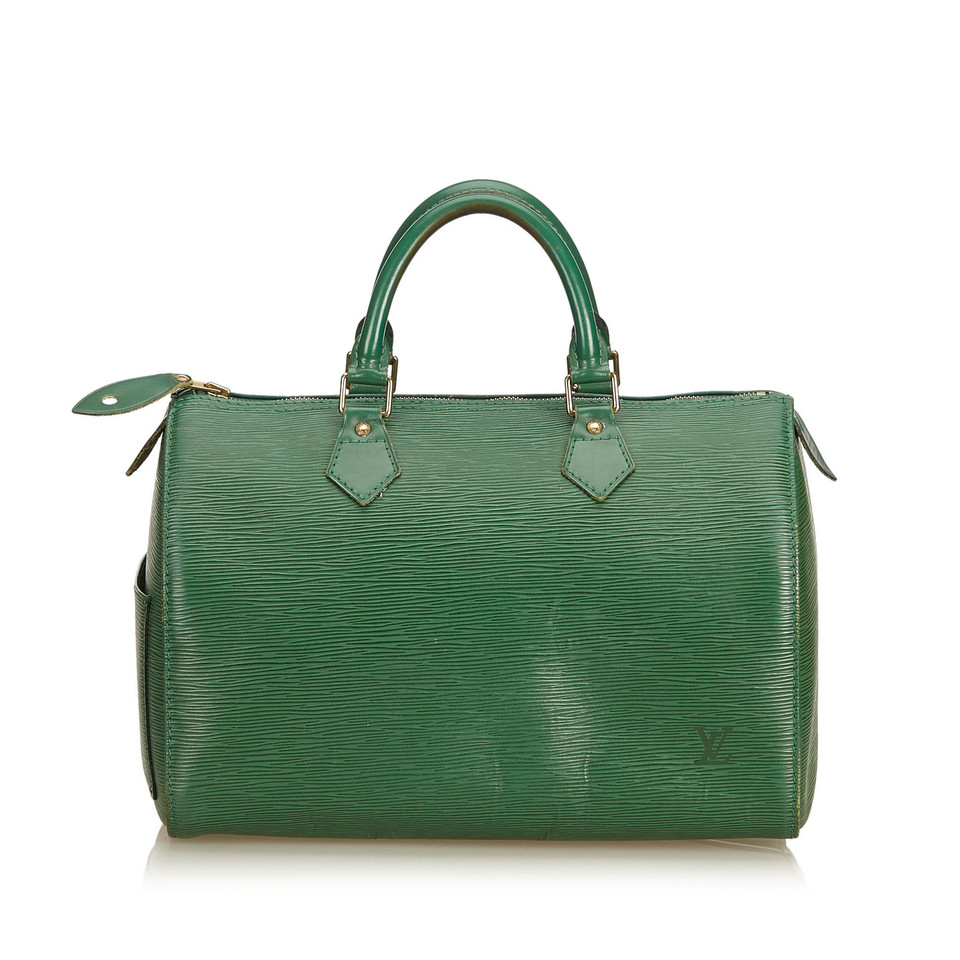 Louis Vuitton Speedy 35 Leather in Green