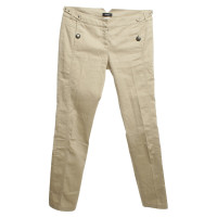 Max & Co pantaloni di cotone beige a