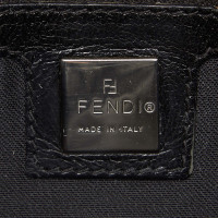 Fendi Baguette Bag Micro Suede in Black