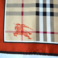 Burberry Silk scarf with nova check pattern