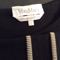 Max Mara Pullover in Schwarz/Weiß