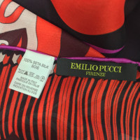 Emilio Pucci Zijden sjaal met patroon