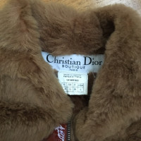 Christian Dior Lammfelljacke mit Lackbeschichtung