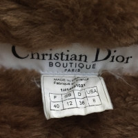 Christian Dior Lammfelljacke mit Lackbeschichtung
