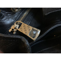 Gucci Bamboo Shopper Mini Leather in Black
