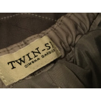 Twin Set Simona Barbieri skirt made of imitation leather